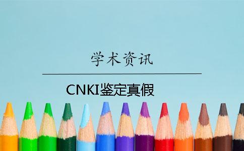 CNKI鉴定真假