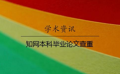 学术本科毕业论文查重